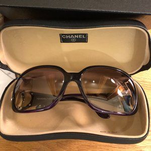 Chanel Vintage Sunglasses 6014 Purple